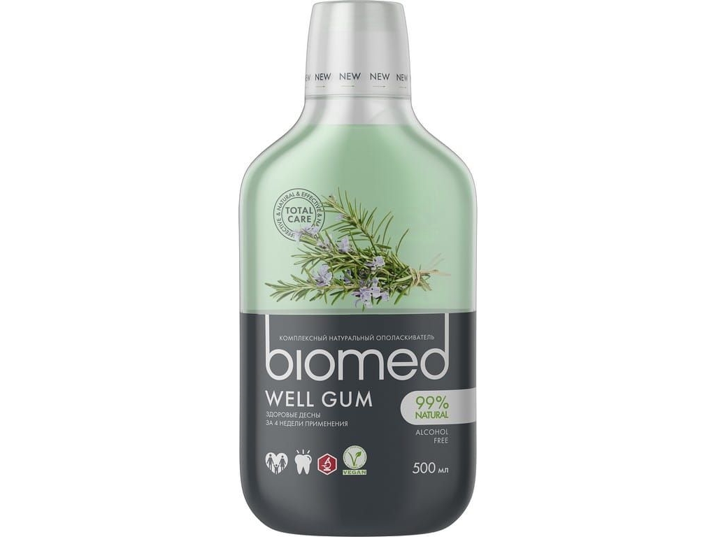 Biomed Mouthwash Well Gum 500 ml