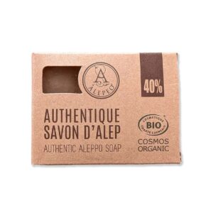 Aleppotvål 40% Lagerbärsolja – Alepeo 200 g